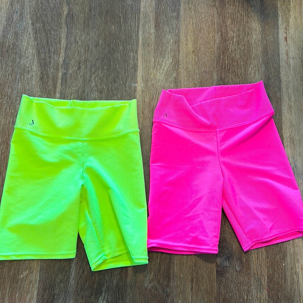 Soel Dancewear shorts. 2 pair